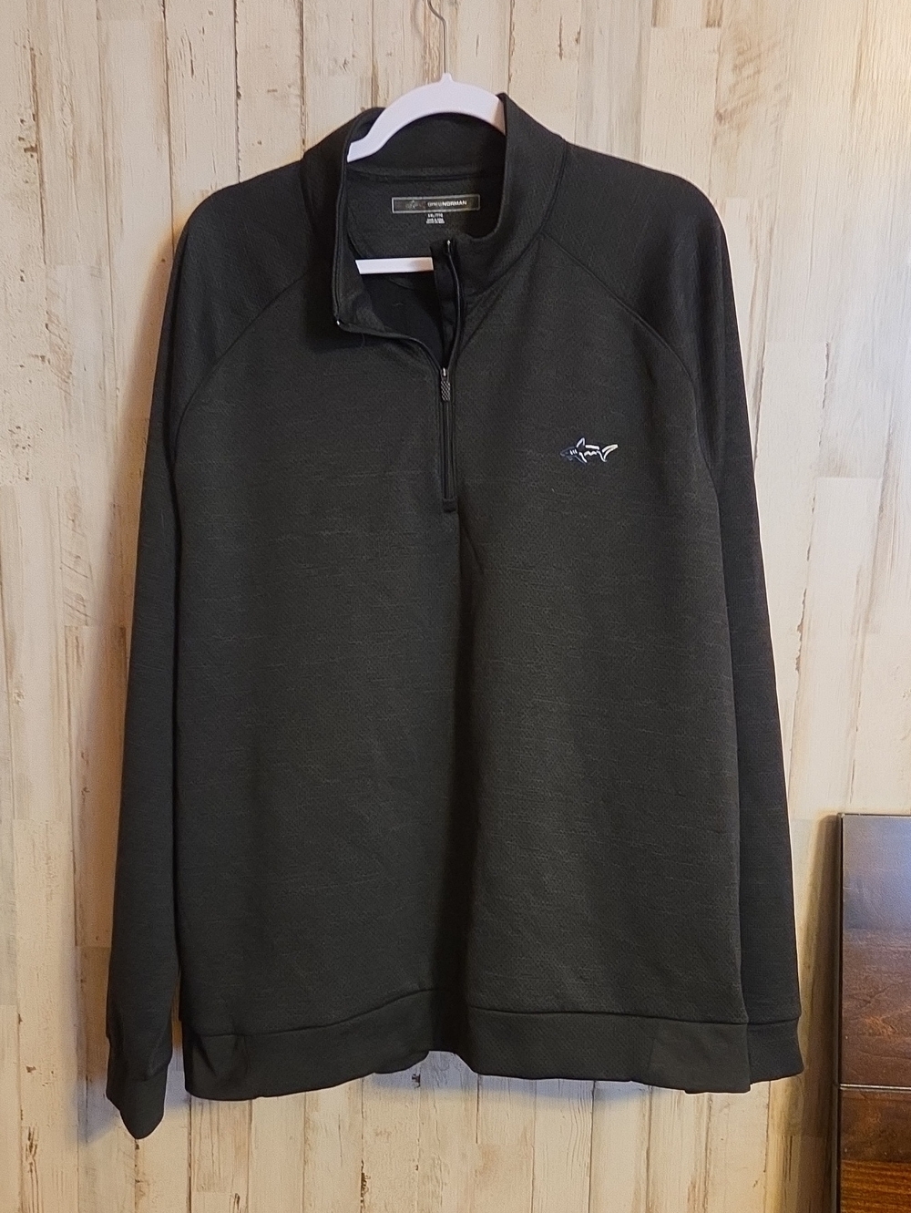 Greg Norman Collection Men's Quarter-Zip Sweater - Black